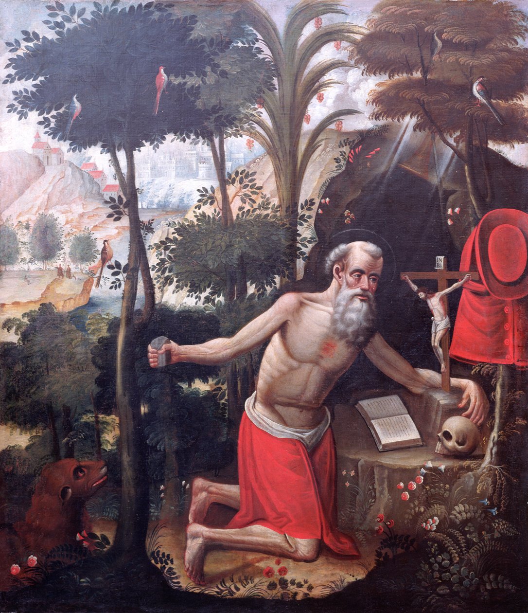 Saint Jérôme - Diego Quispe Tito