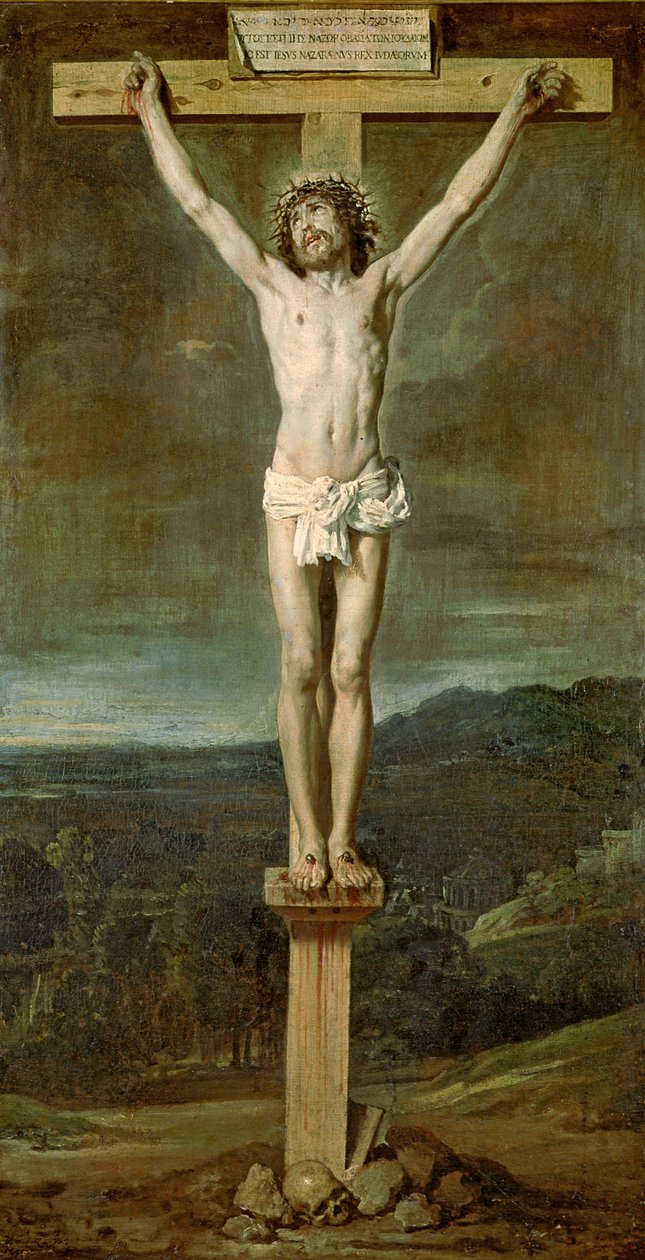 Christ vivant sur la croix au Calvaire, 1631 - Diego Velázquez