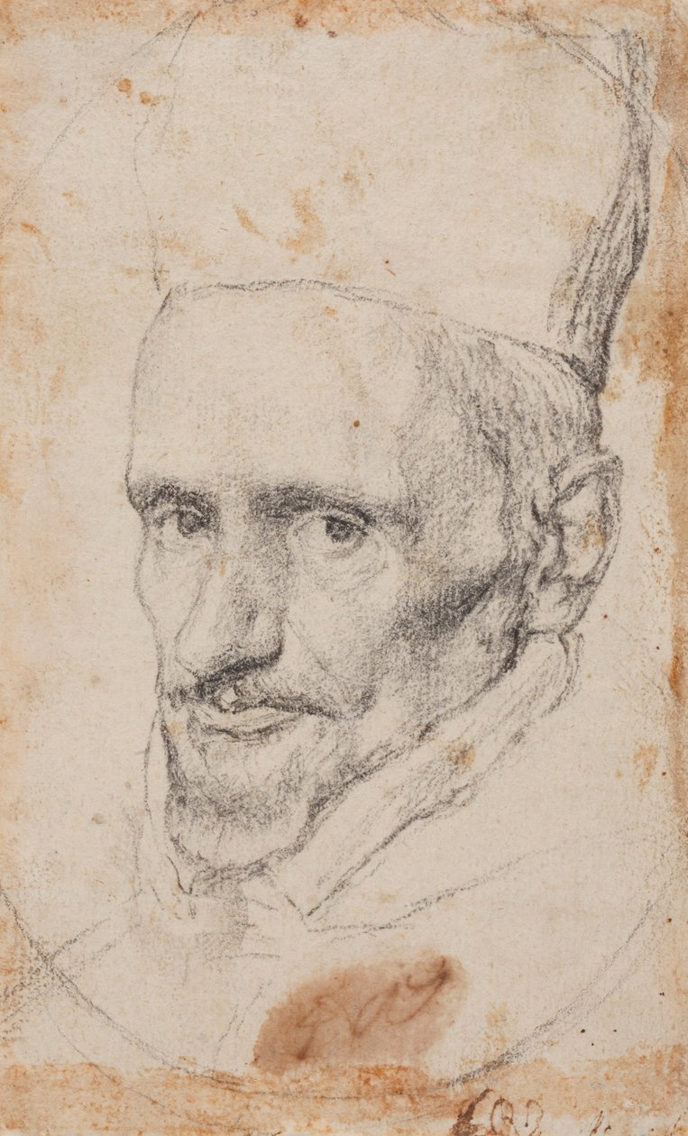 Portrait du cardinal Borja - Diego Velázquez