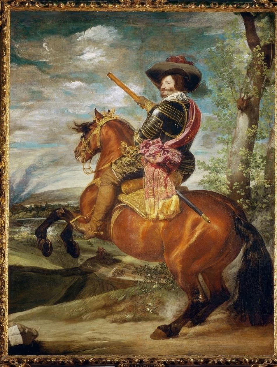 Conde Duque de Olivares à cheval - Diego Velázquez