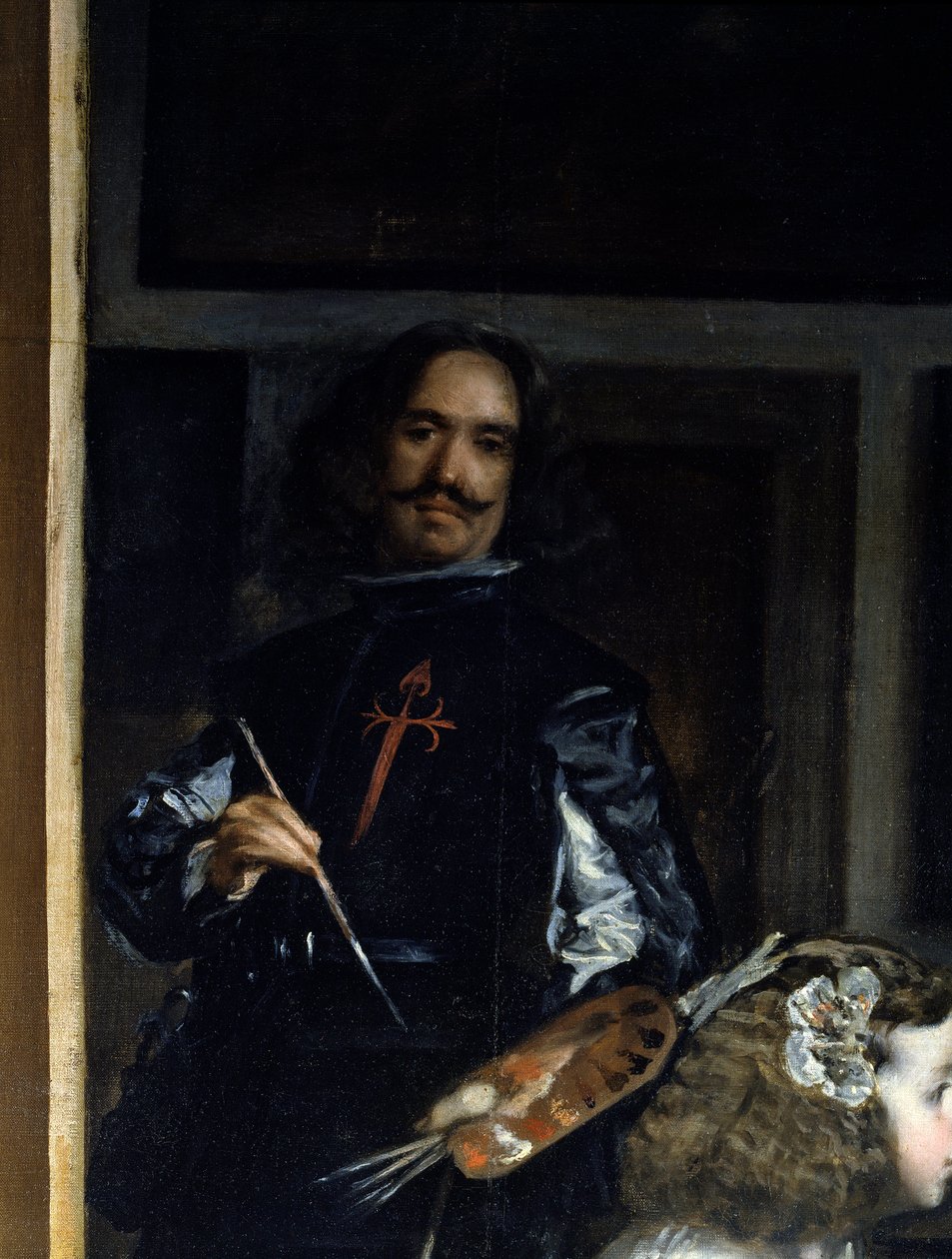 Las Meninas (détail) - Diego Rodriguez de Silva y Velazquez