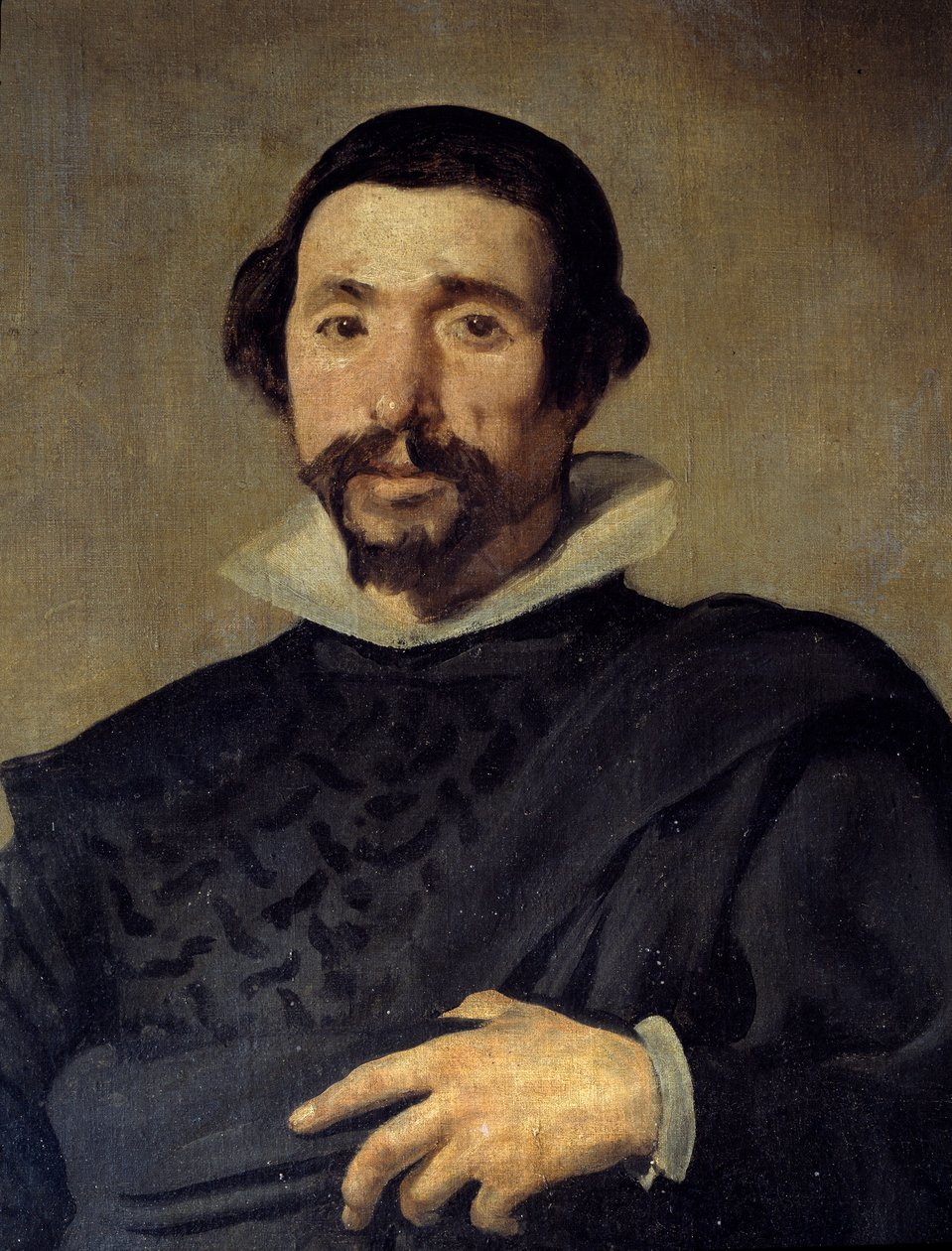 Portrait du bouffon Pablo de Valladolid (détail). Peinture de Diego Rodríguez de Silva y Velázquez (1599-1660), vers 1636-1637 - Diego Velázquez