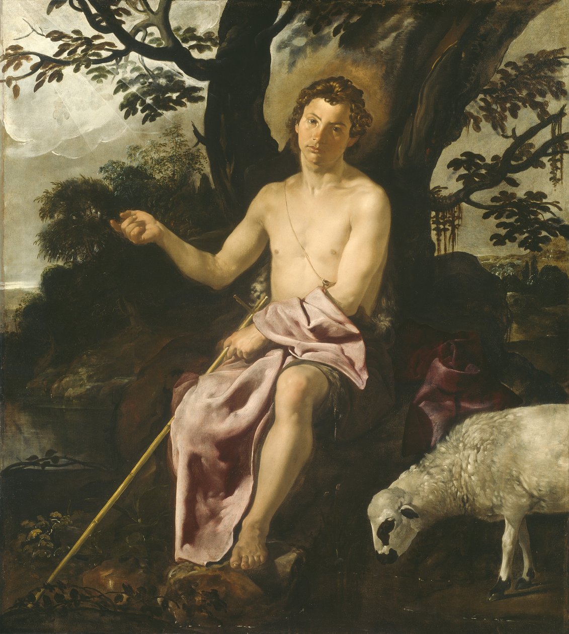 Saint Jean-Baptiste dans le désert, vers 1622 - Diego Velázquez