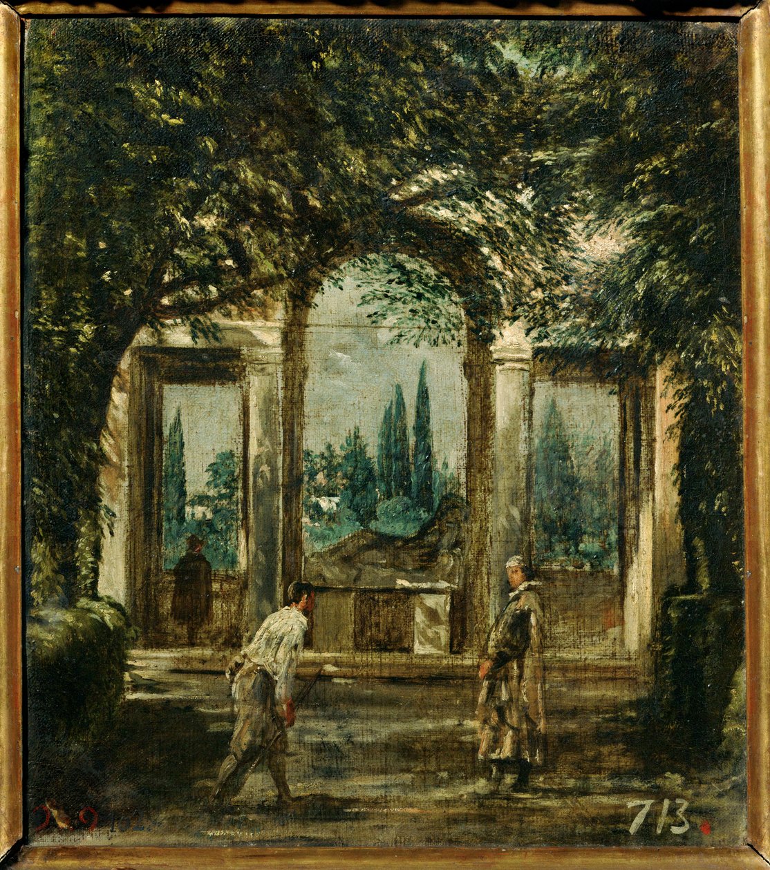 Les jardins des Médicis à Rome - Diego Rodriguez de Silva y Velazquez
