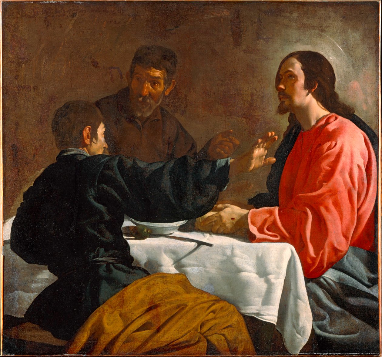 Le repas à Emmaüs - Diego Rodriguez de Silva y Velazquez