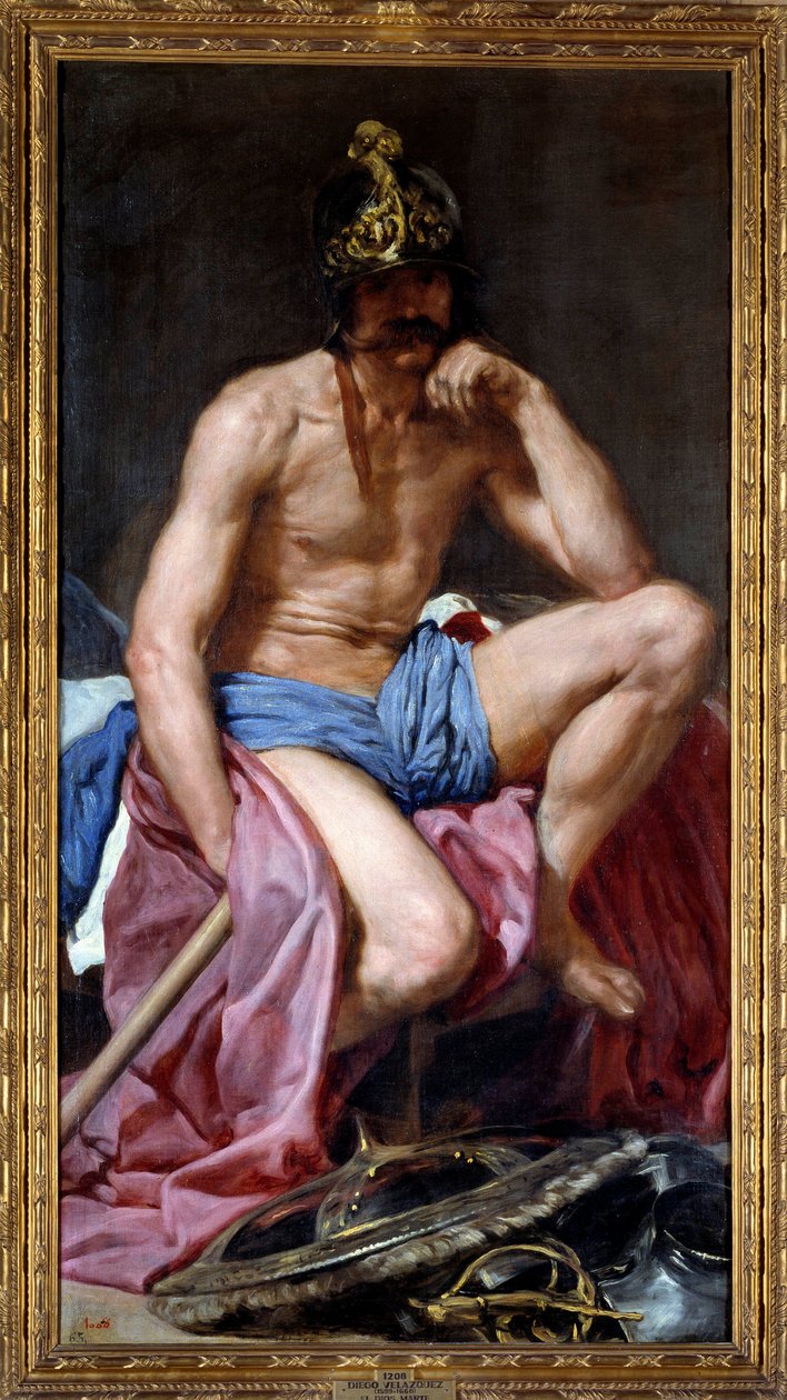 Le dieu de la guerre Mars - Diego Velázquez