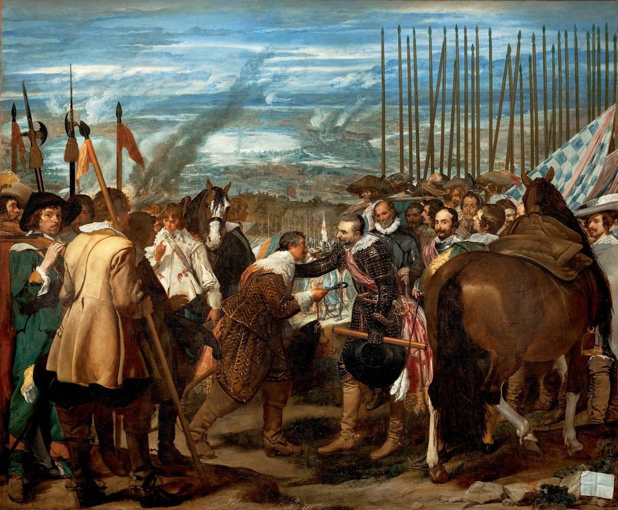 La reddition de Breda le 5 juin - Diego Velázquez