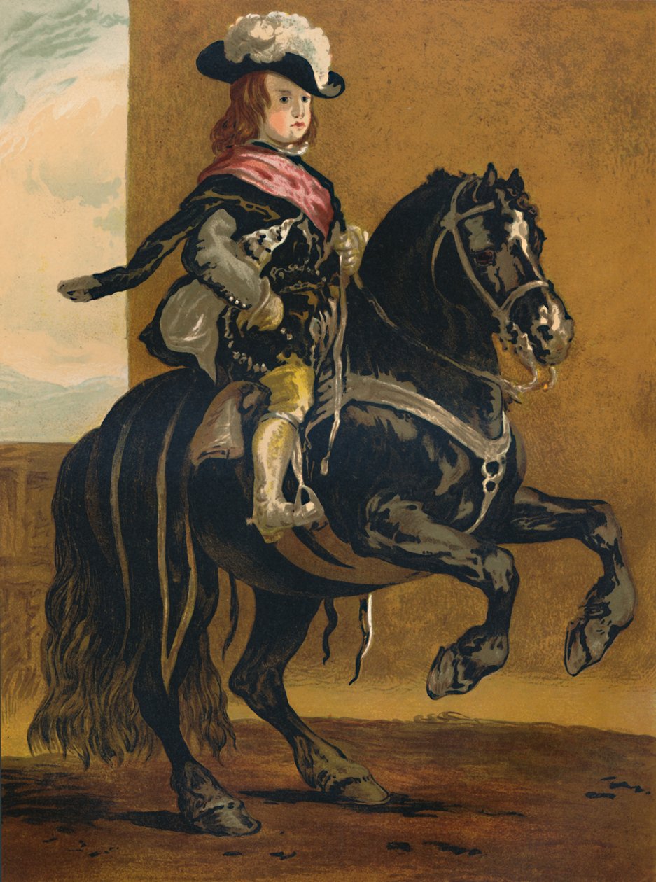 Un élève de La Haute École - Don Balthazar, Infant d