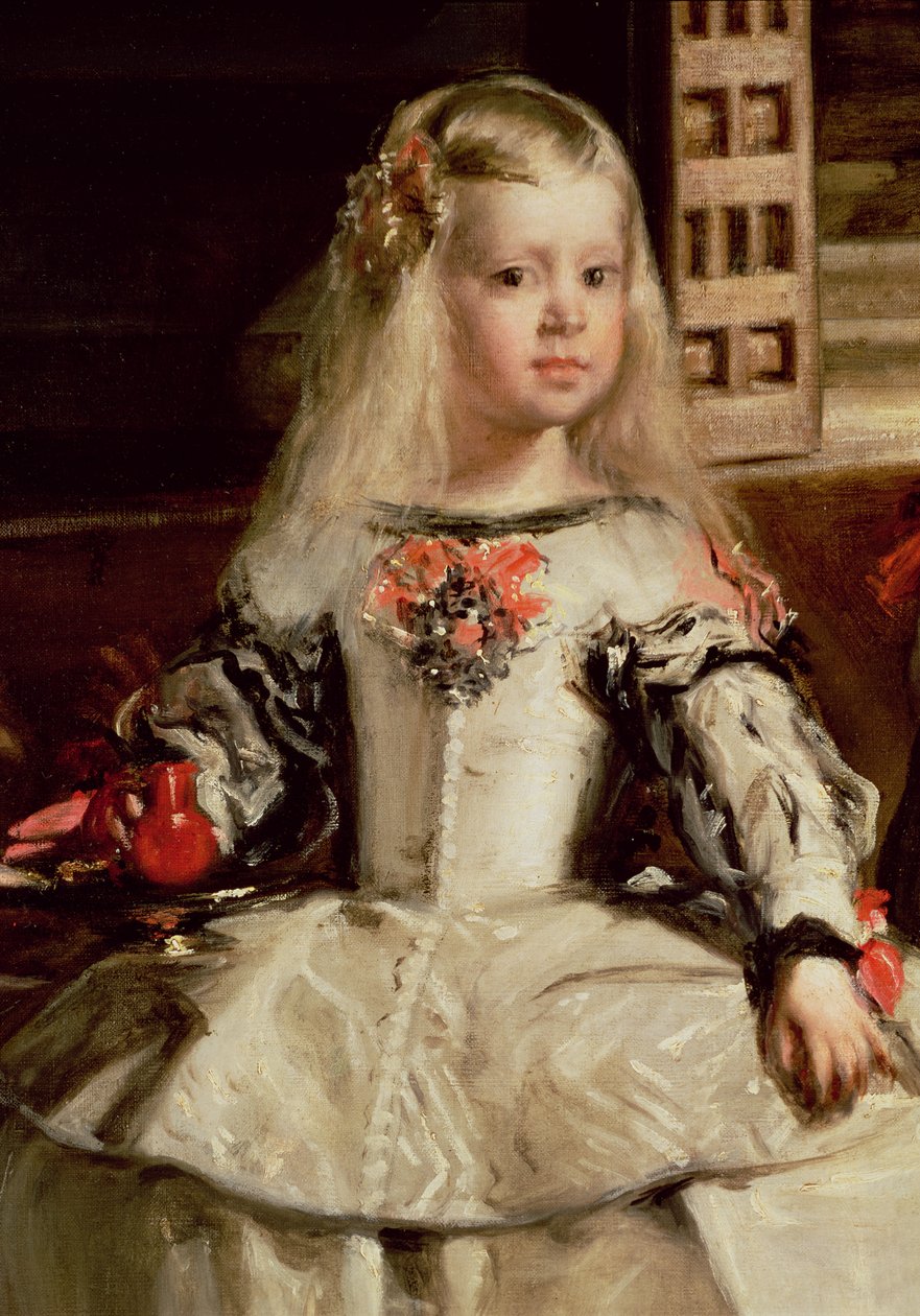 Les Ménines ou La Famille de Philippe IV, vers 1656 (détail) - Diego Velázquez