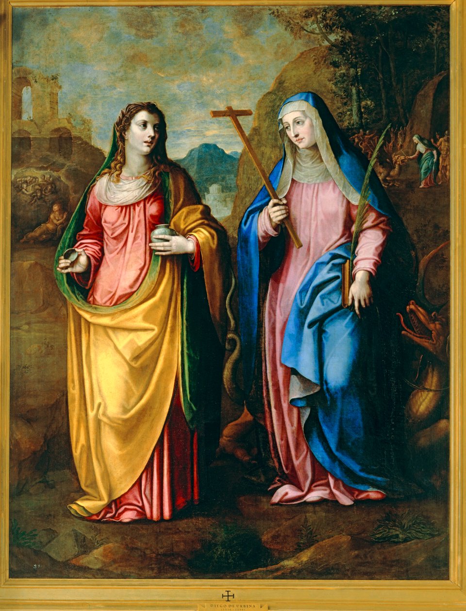 Saints Madeleine et Marthe - Diego de Urbina