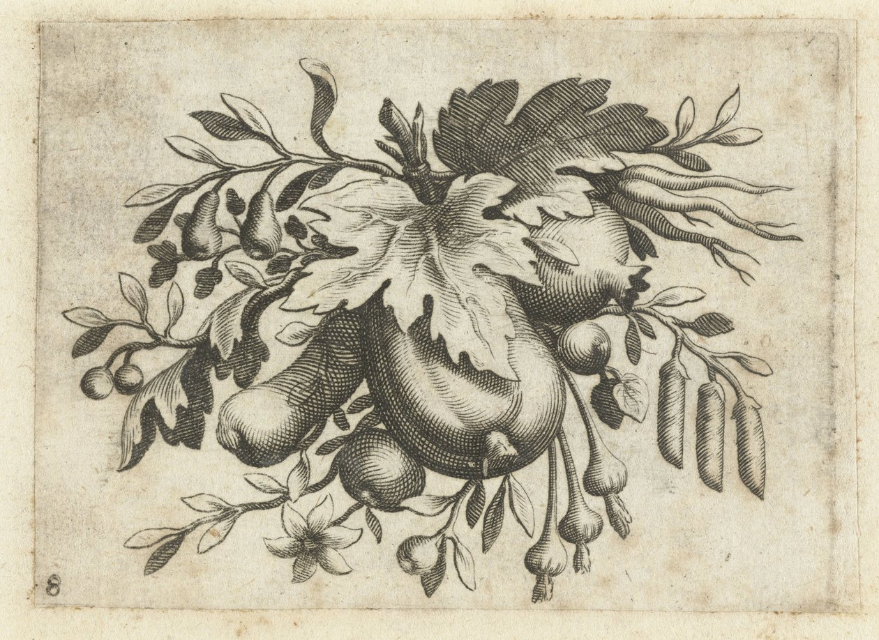 Feston de fruits - Dietrich Krüger (attributed to)