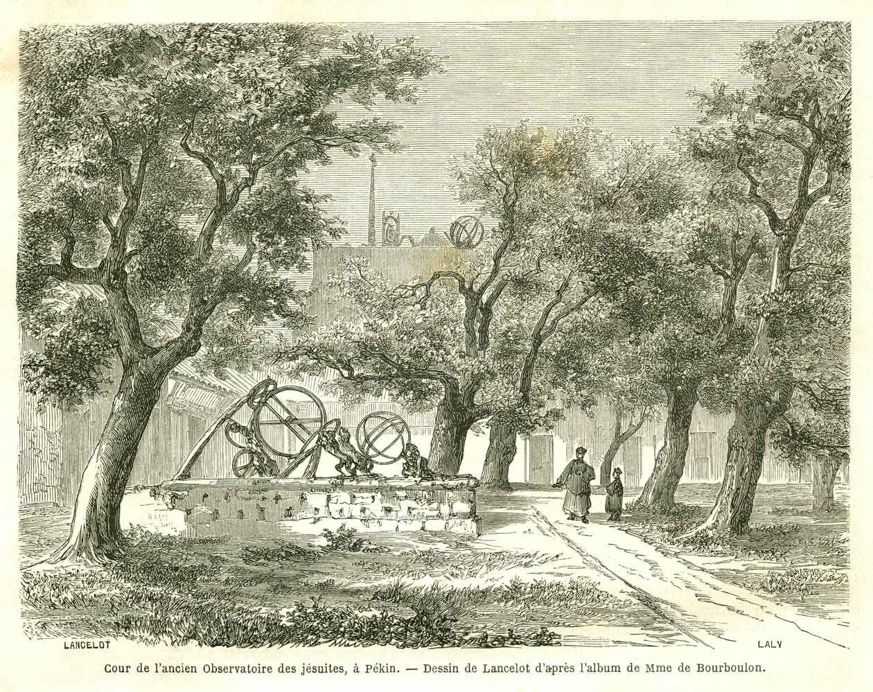 Vue de la cour de l