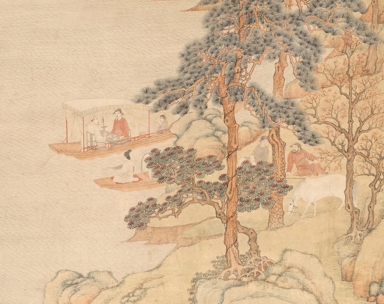 Chanson du luth, 1585 | Ding Yunpeng | Estampe d'art