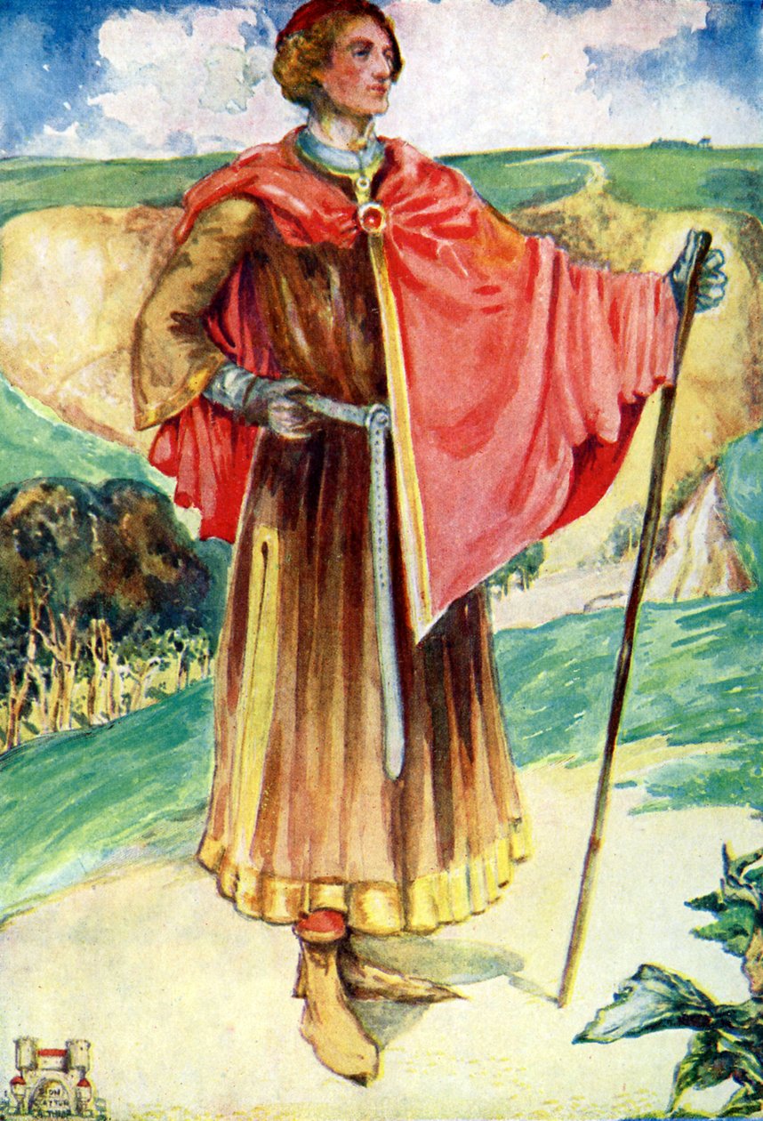Costume masculin sous le règne de Henri II (1154-1189) - Dion Clayton Calthrop