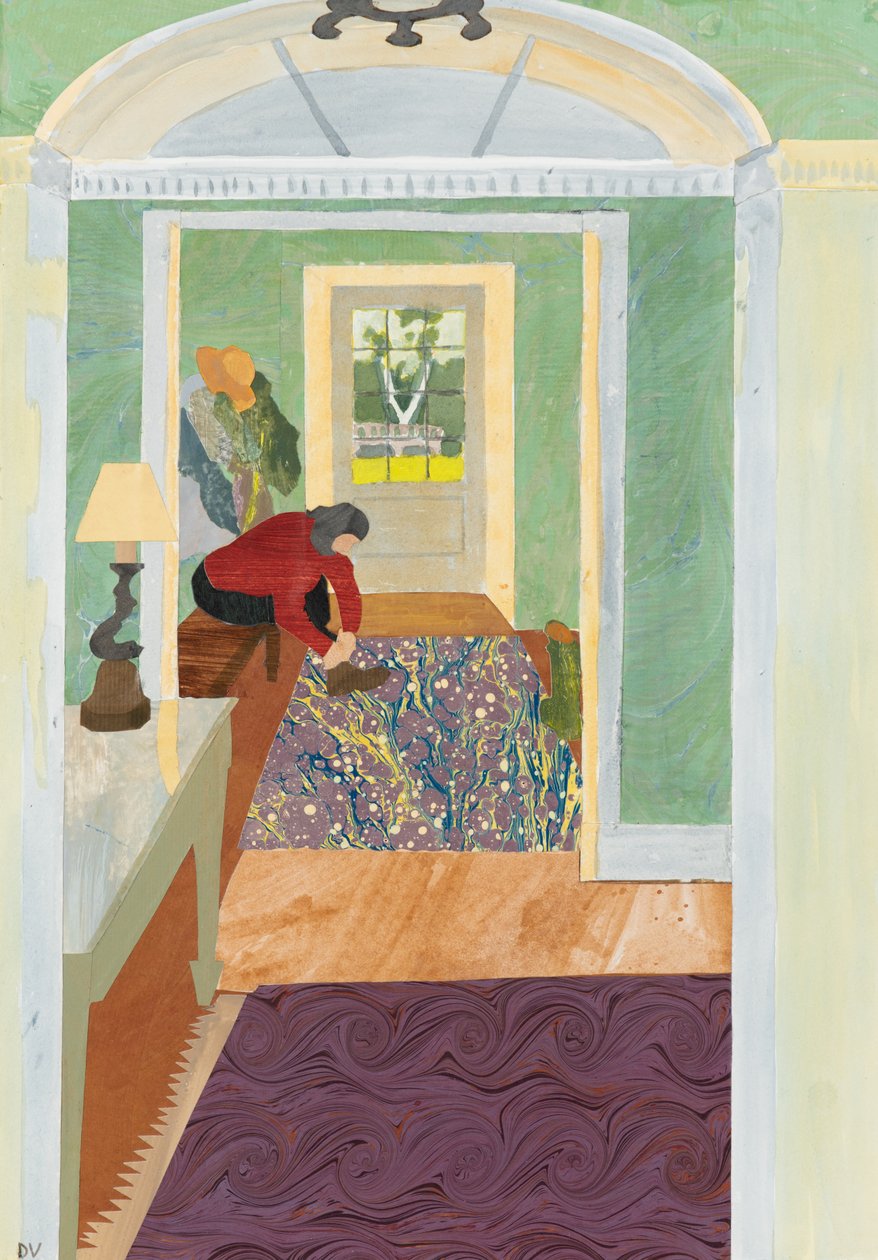 Bottes (collage) - Dione Verulam