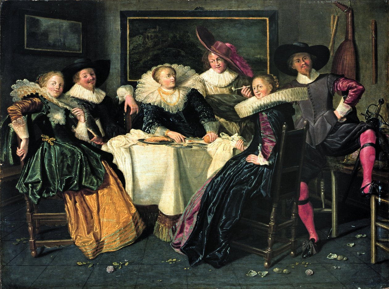 Compagnie joyeuse - Dirck Hals