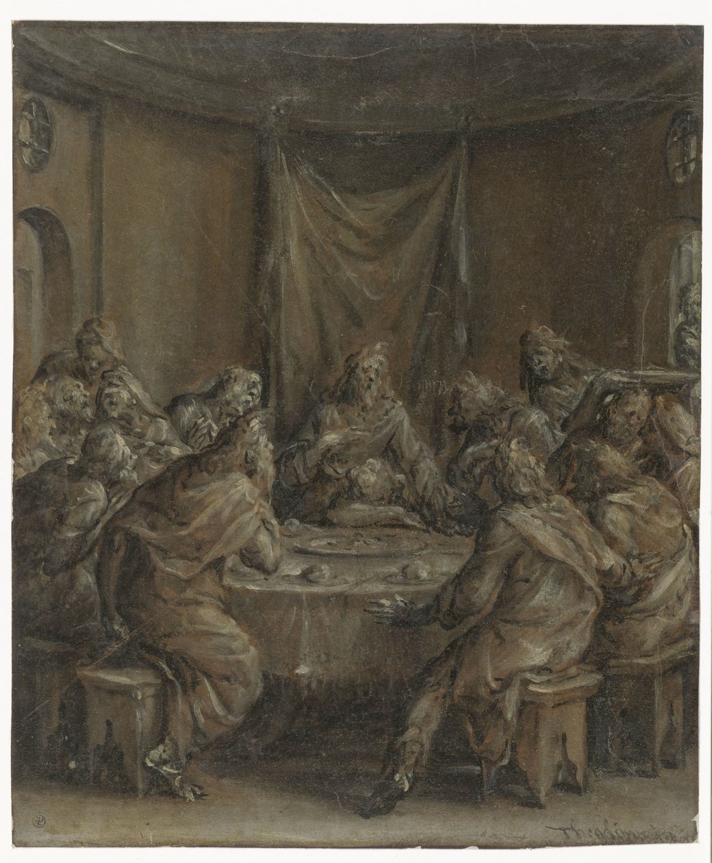 La Dernière Cène - Dirck Barendsz.