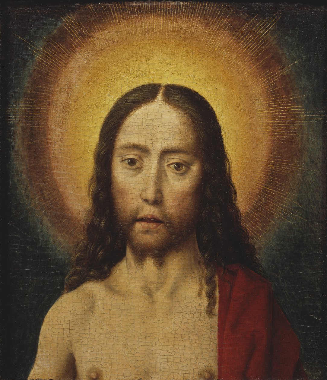 Tête du Christ - Dirck Bouts