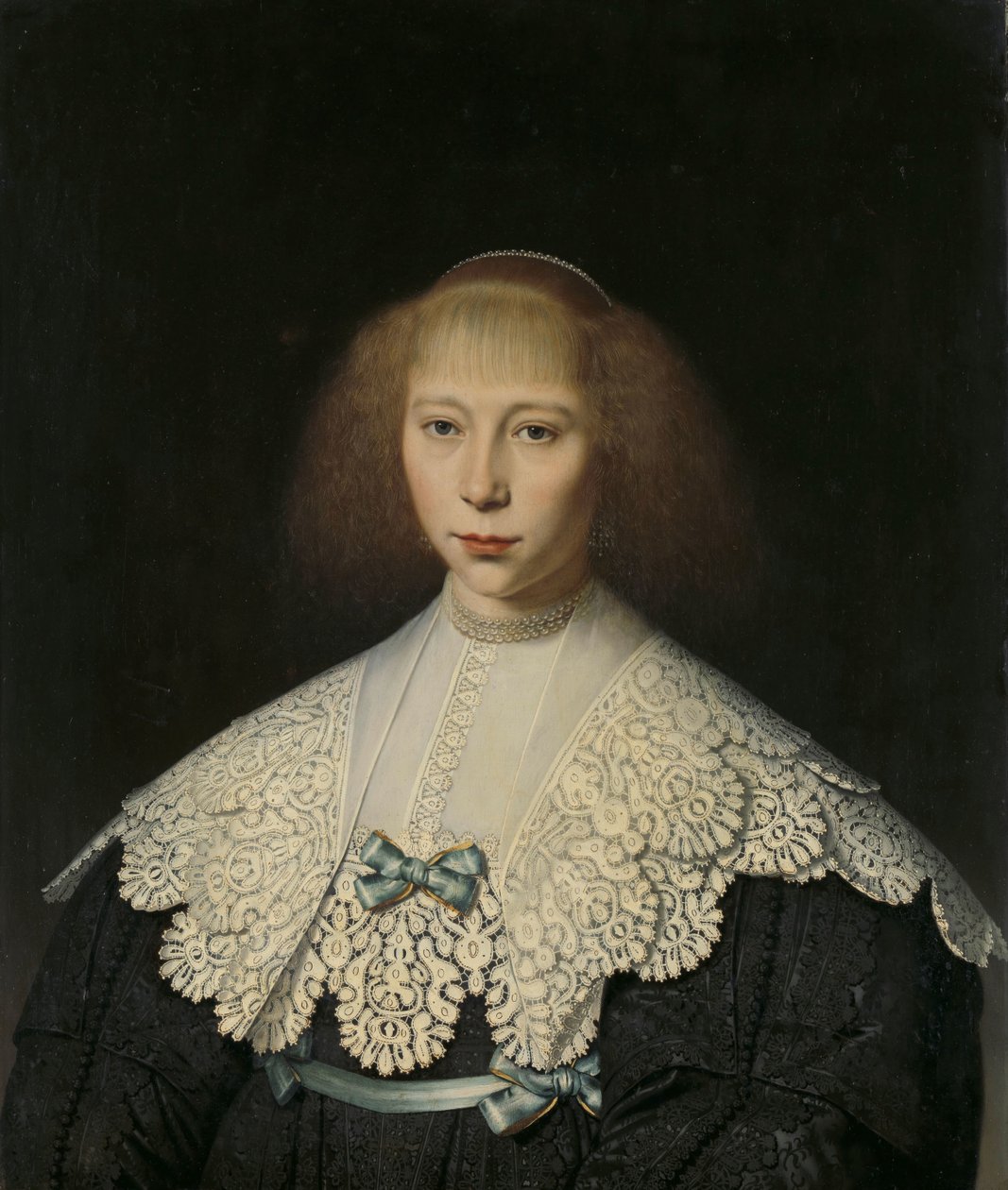 Agatha Geelvinck (1617-38). Première épouse de Frederik Dircksz Alewijn - Dirck Dircksz. van Santvoort