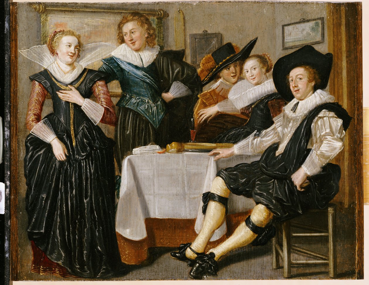Une joyeuse compagnie à l