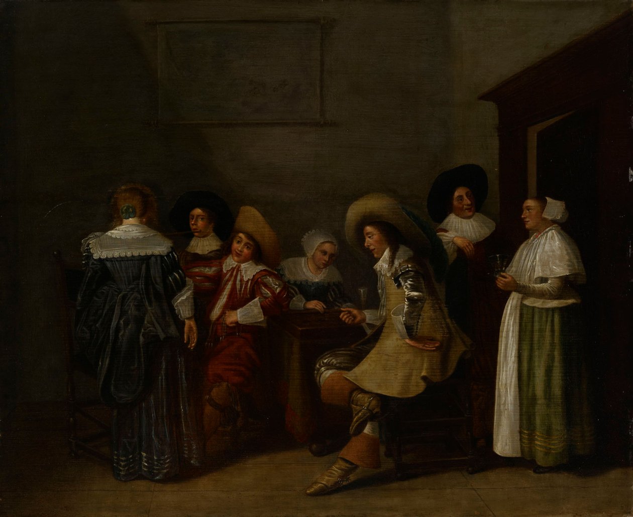 Une joyeuse compagnie - Dirck Hals
