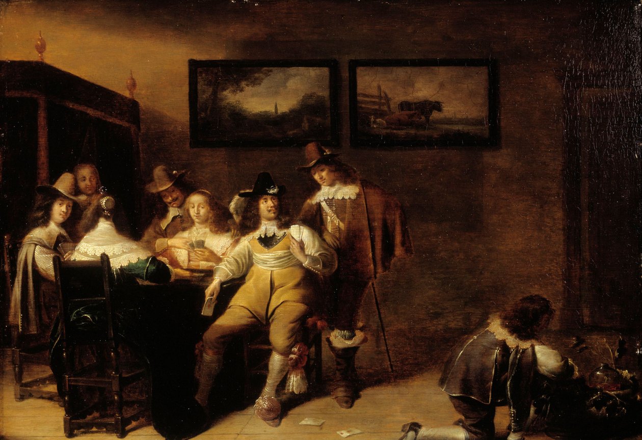 Die Kartenspieler - Dirck Hals