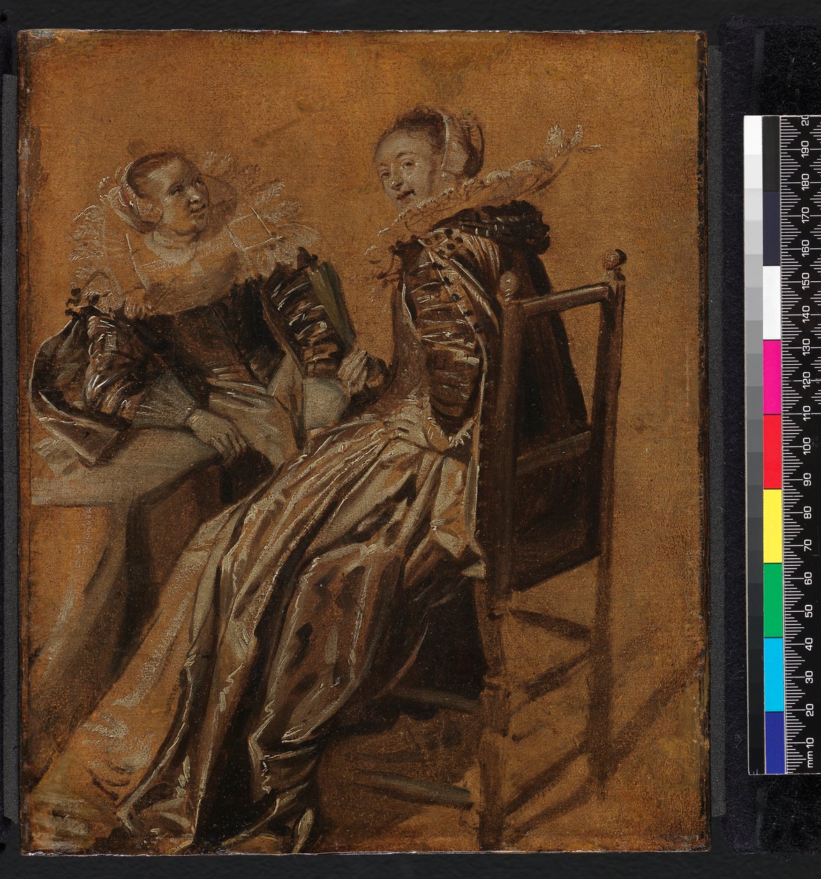Deux dames assises à une table, 1625-1628 - Dirck Hals