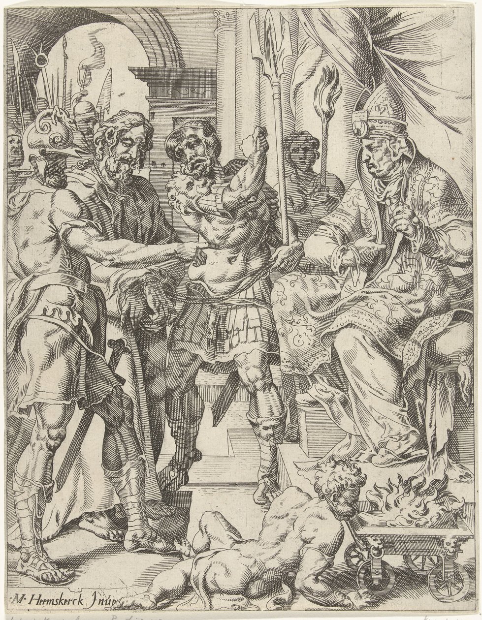 Christ devant le grand prêtre Anne (La chute et la rédemption de l