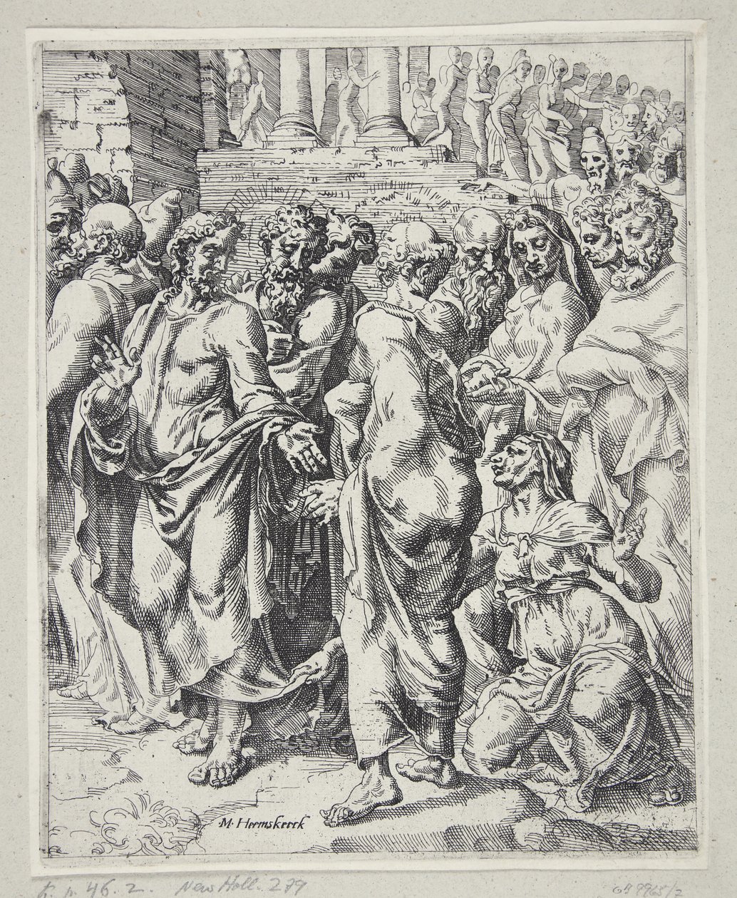 Le Christ et la femme guérie de l