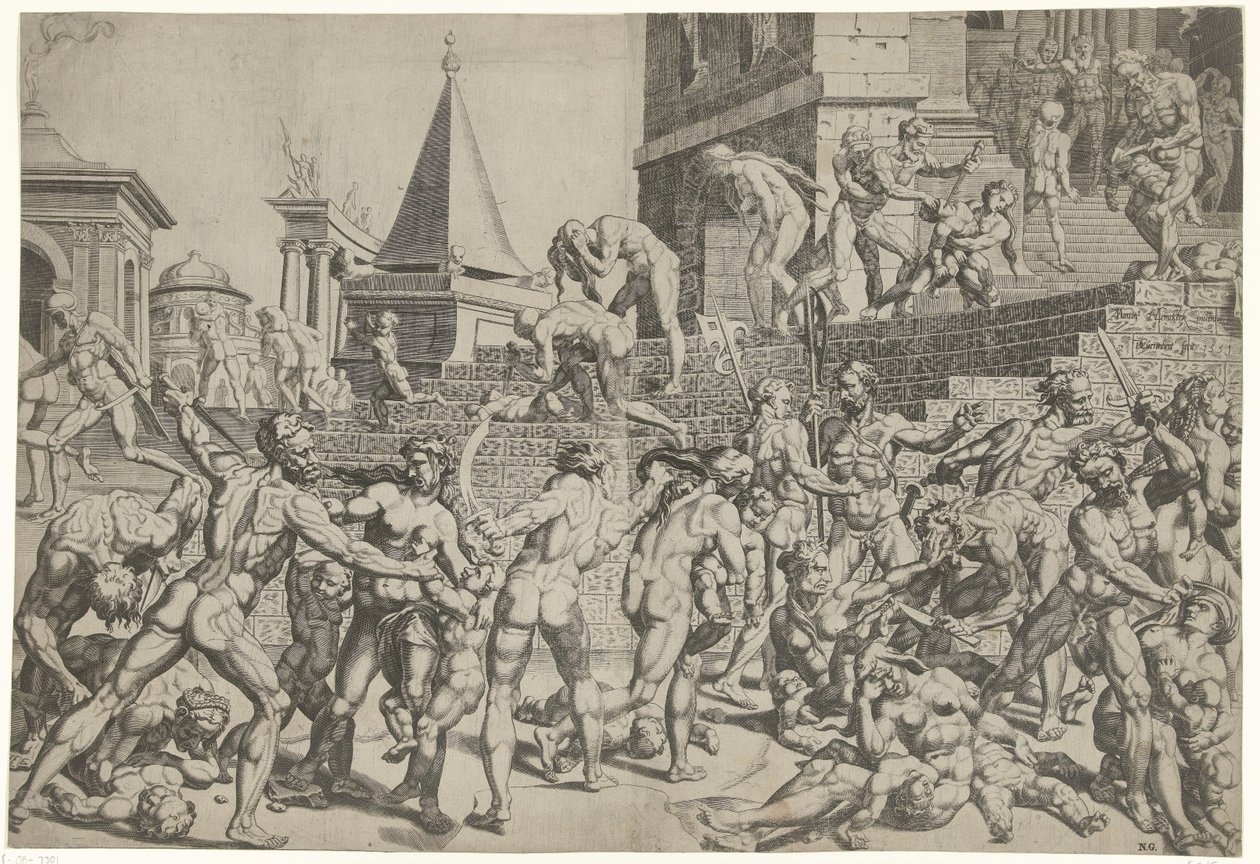 Massacre des Innocents à Bethléem - Dirck Volckertsz. Coornhert