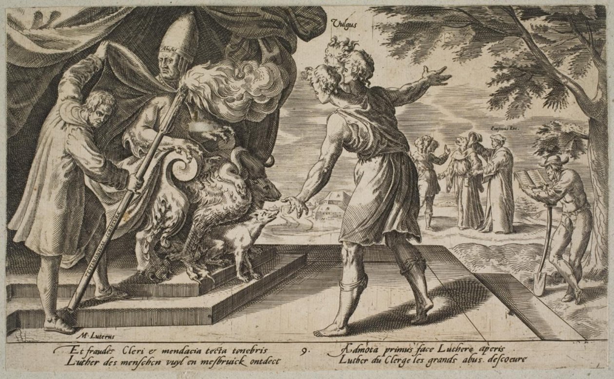 Le déclin moral du clergé - Dirck Volckertsz. Coornhert