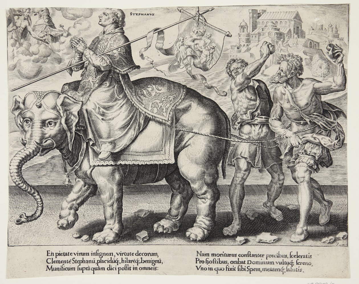 Le triomphe de Stephen - Dirck Volckertsz. Coornhert