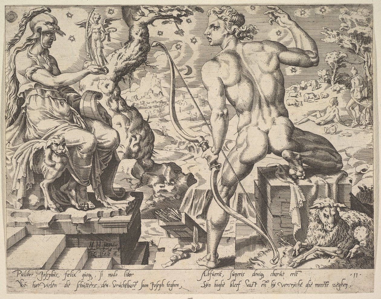 Joseph, de la série Les Douze Patriarches - Dirck Volkertsen Coornhert