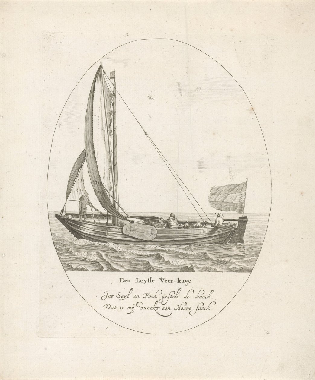 Bateau de la navette de Leyde - Dirk Eversen Lons