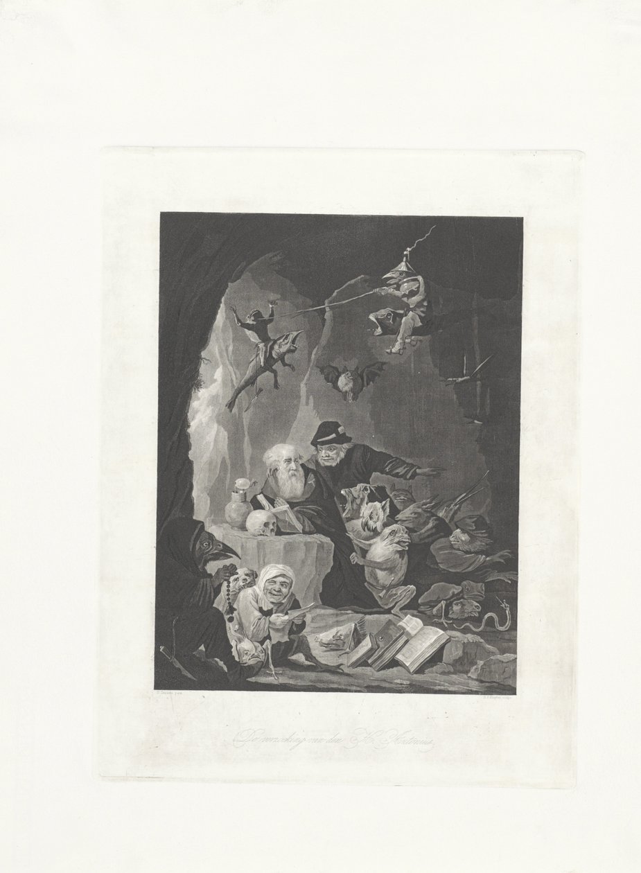 La Tentation de Saint Antoine - Dirk Jurriaan Sluyter