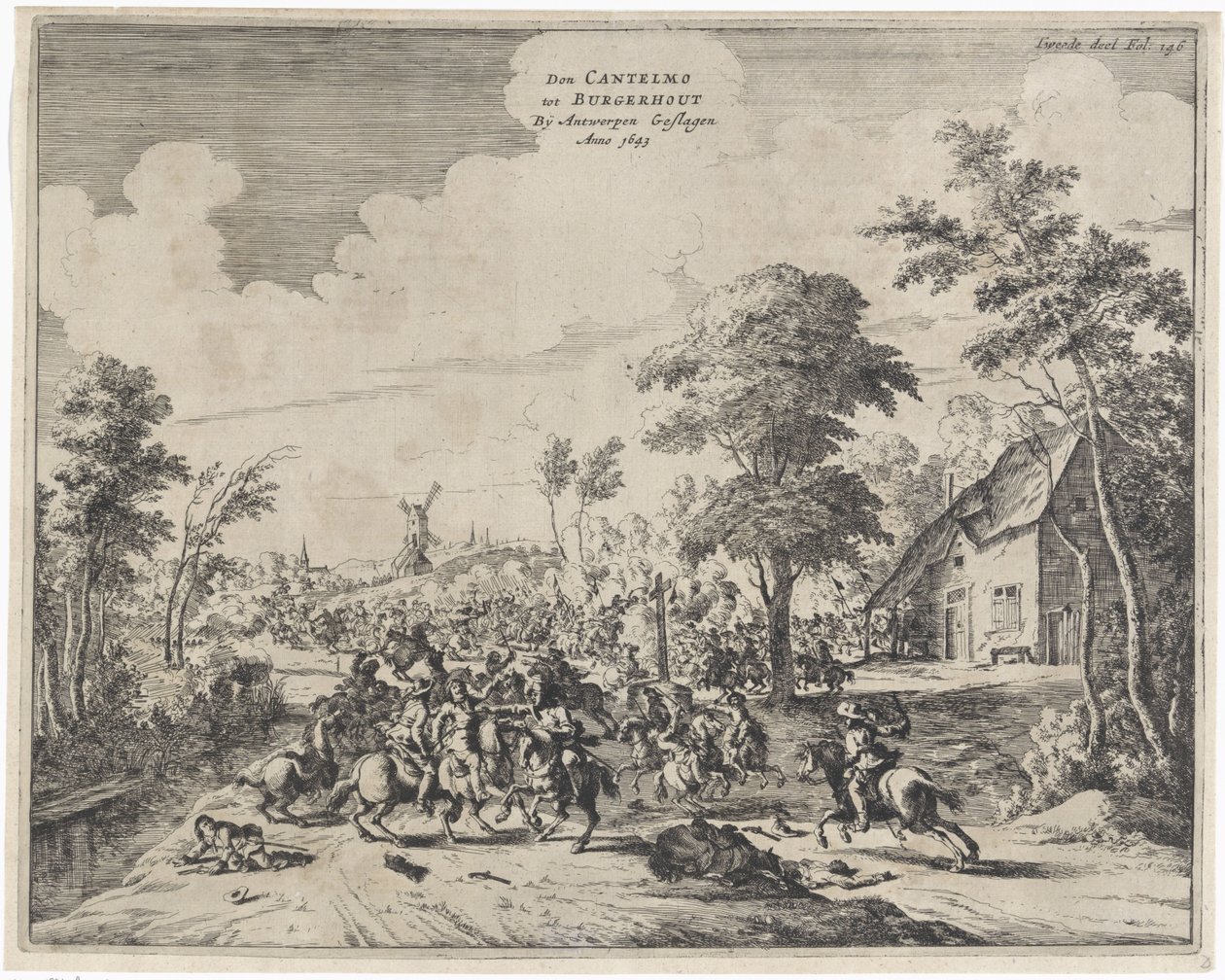 Espagnols sous Don Cantelmo battus à Borgerhout, 1643 - Dirk Stoop