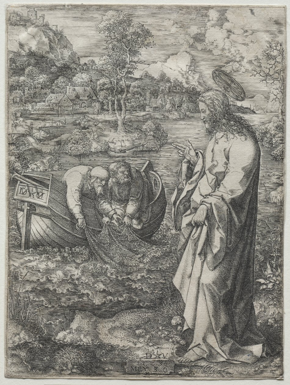 Jésus appelant Saint Pierre et Saint André - Dirk Vellert
