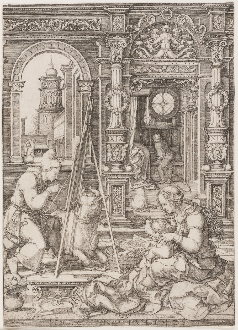 Saint Luc peignant la Vierge et l