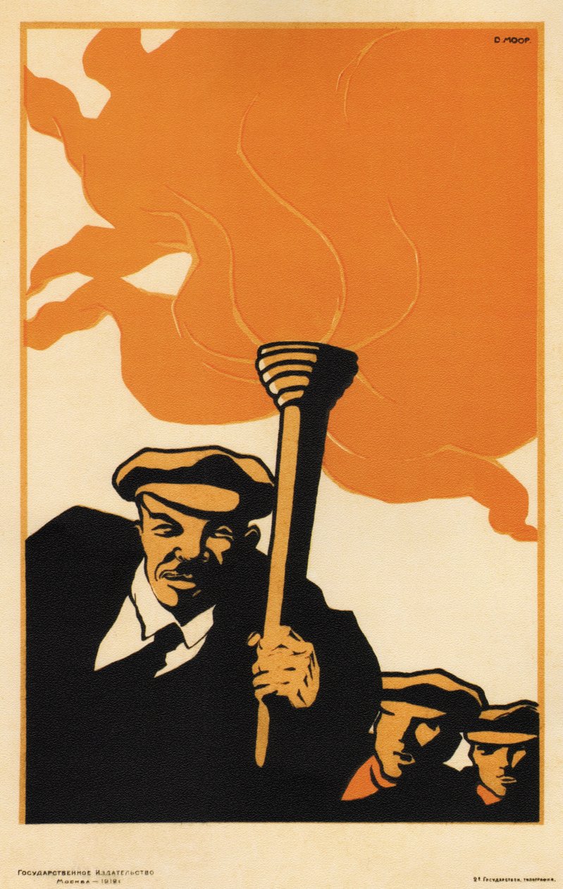 Lénine, 1919 - Dmitriy Stakhievich Moor