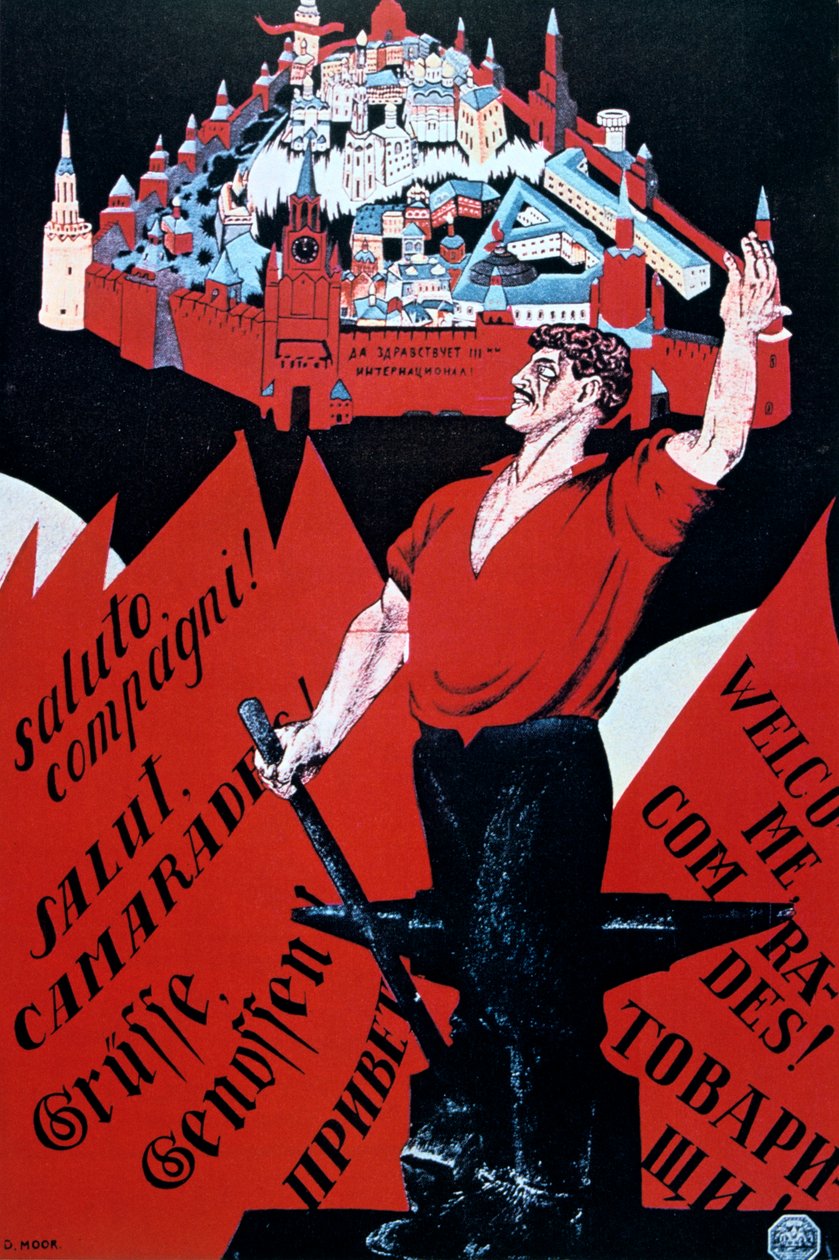 Vive la Jeunesse Internationale, 1921 - Dmitriy Stakhievich Moor
