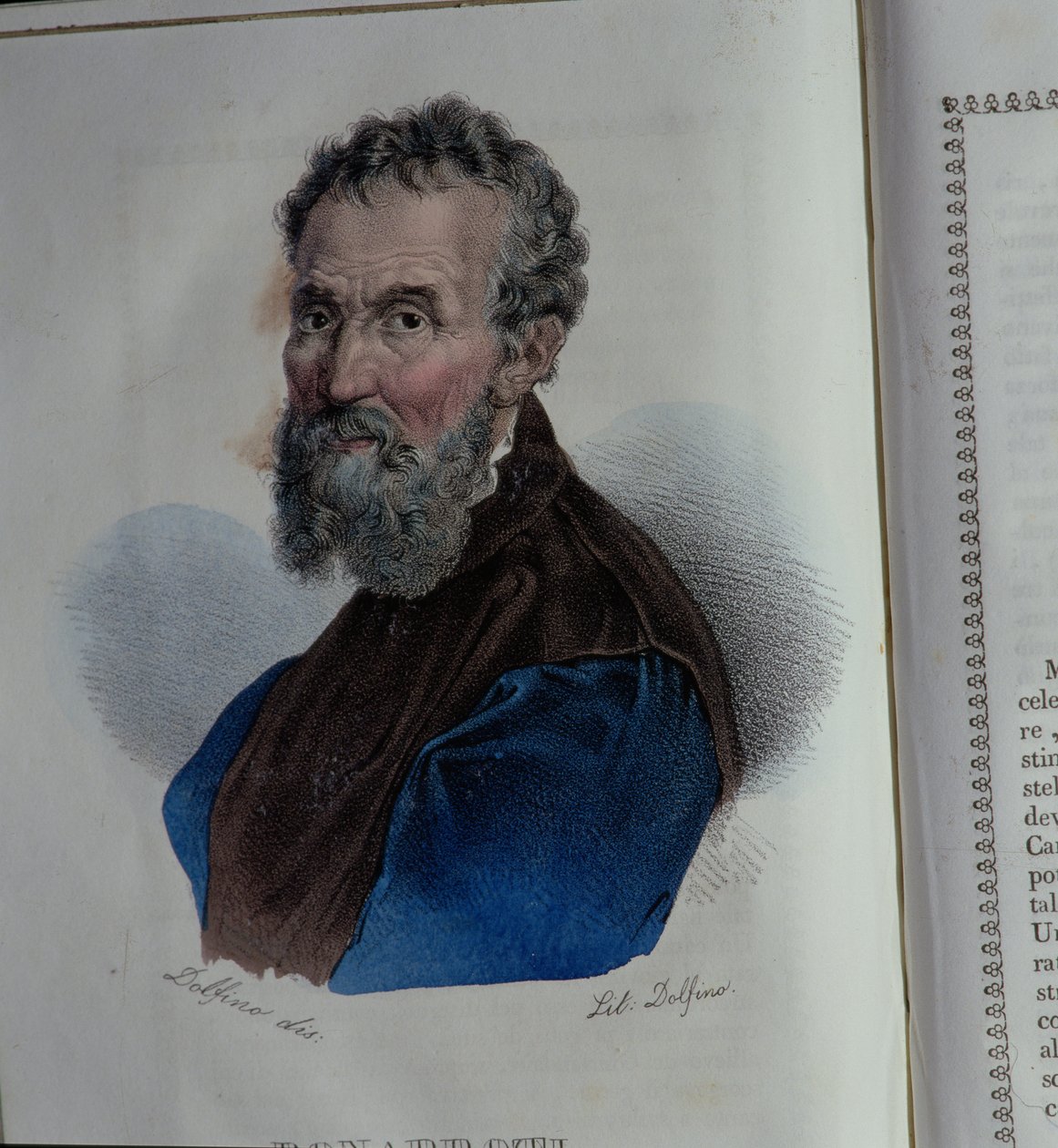 Portrait de Michel-Ange Buonarroti - Dolfino