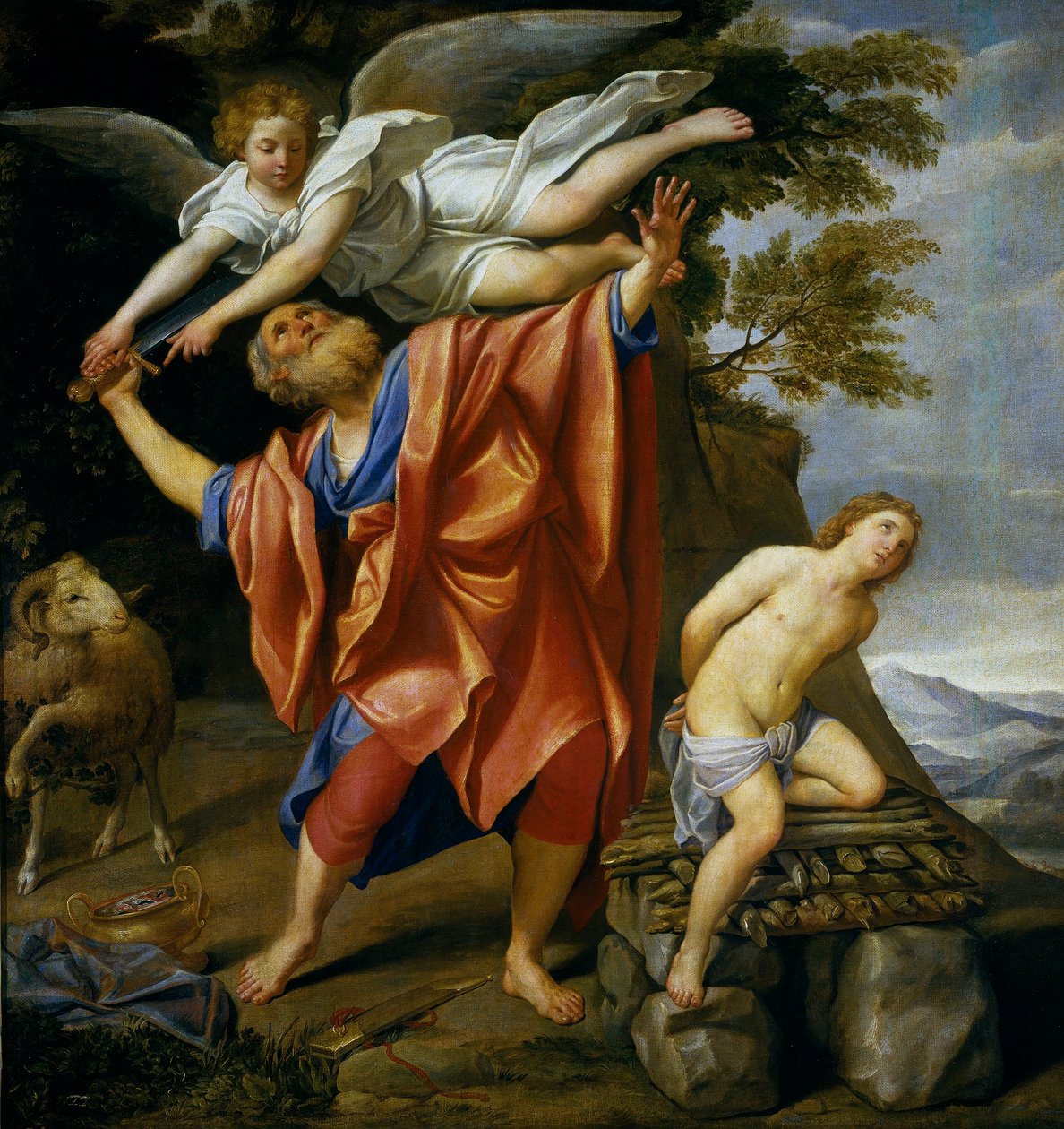 Espagnol :  El sacrificio de Isaac Le sacrifice d