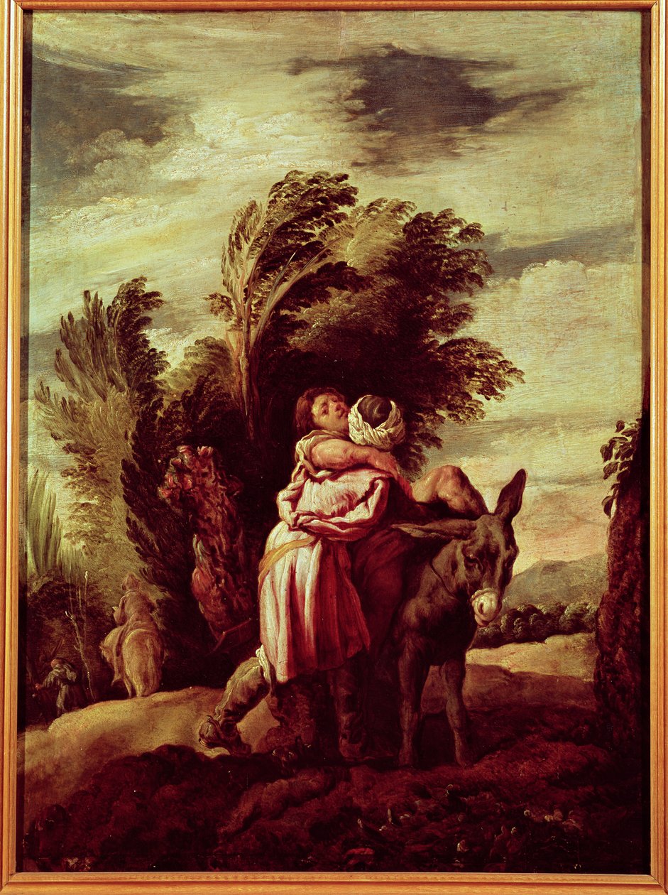 La parabole du bon Samaritain - Domenico Fetti or Feti