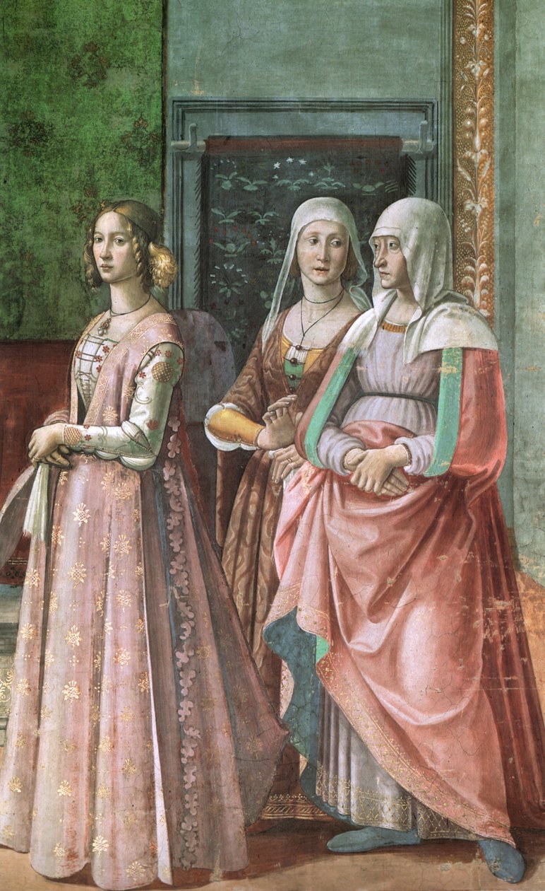 Fresques de la chapelle Tornabuoni à Florence - Domenico Ghirlandaio