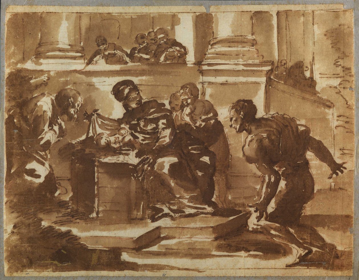 Adoration des bergers - Domenico Maria Canuti