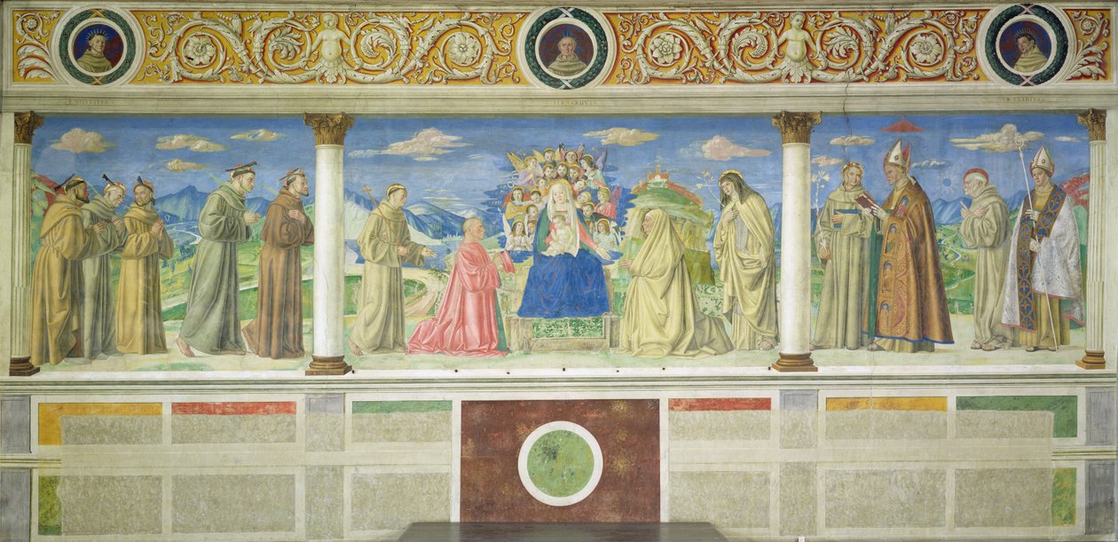 Vierge entourée de donateurs et de saints, 1503 - Domenico Morone