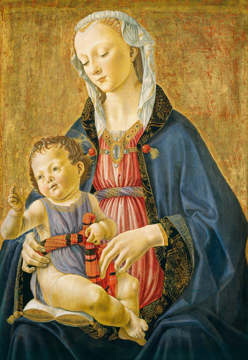 Madone et Enfant, vers 1470-75 - Domenico Ghirlandaio