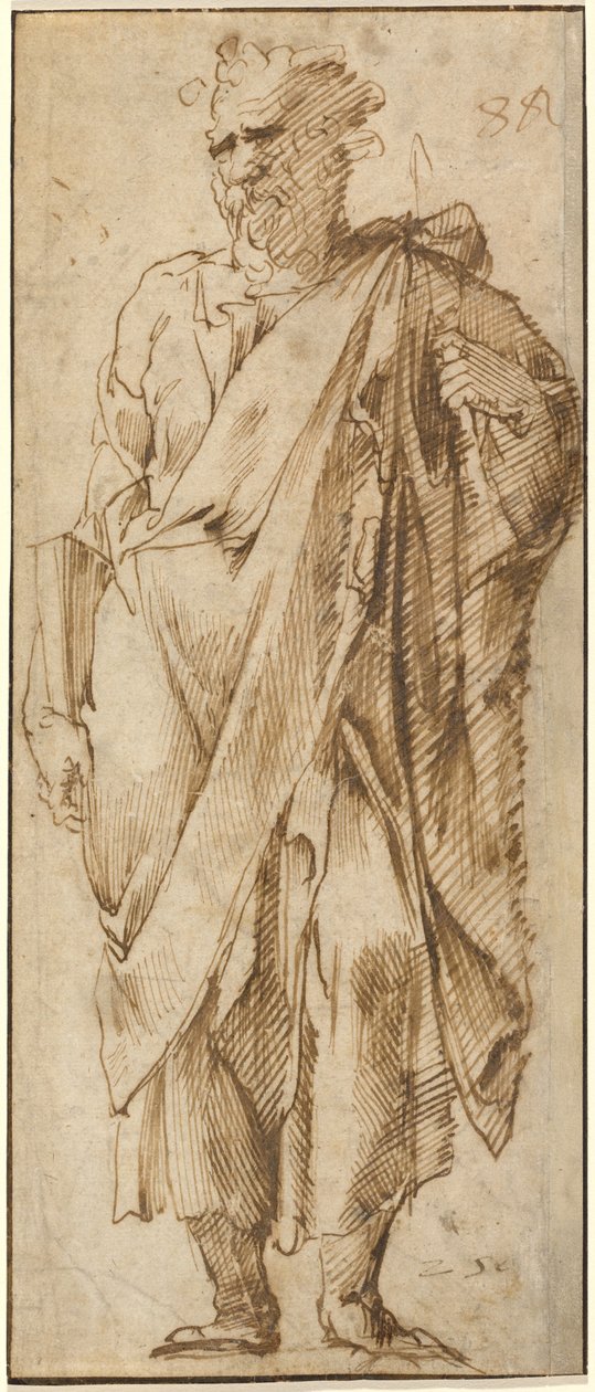 Un saint debout - Domenico Beccafumi
