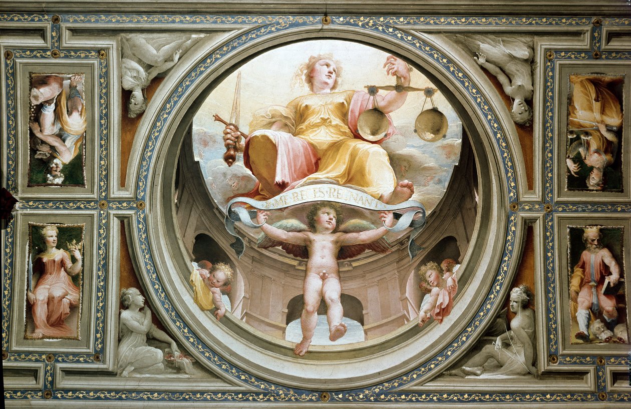 Allégorie de la justice - Domenico Beccafumi