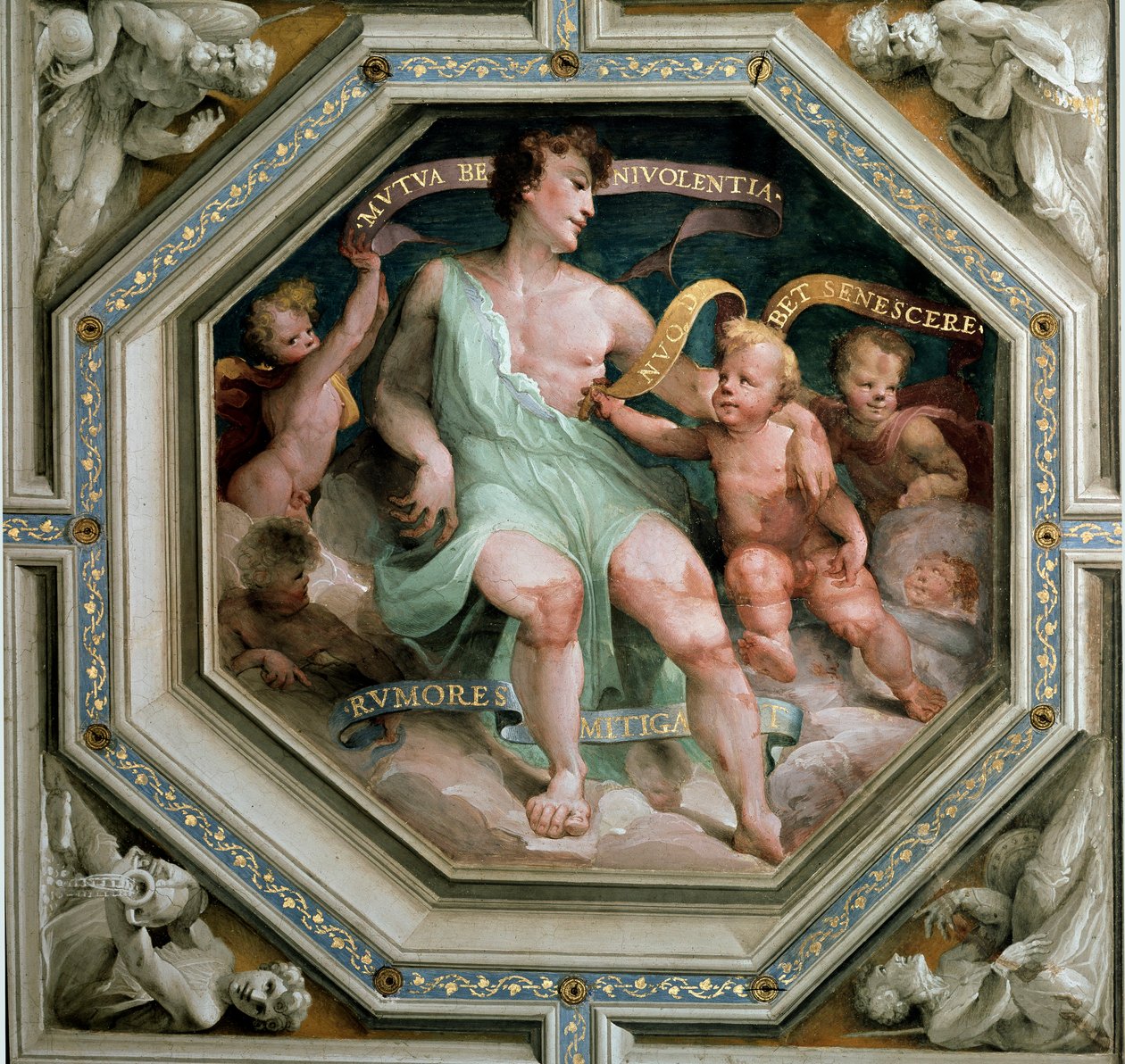 La mutua benevolenza o concordia - Domenico Beccafumi